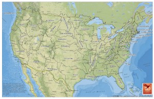 3.1-26-The United States as Watersheds II -  extended borders